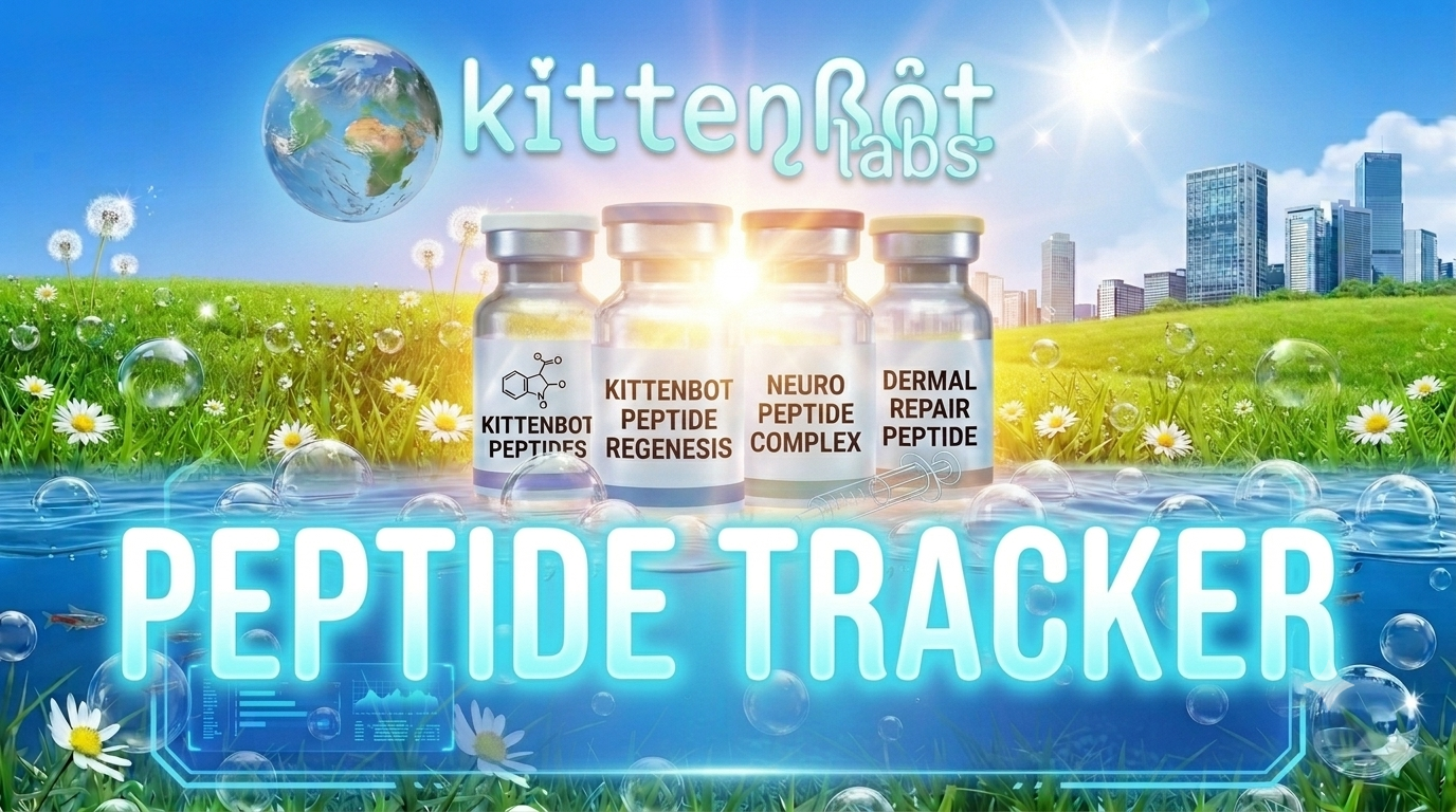 KittenBot Labs — Peptide Tracker