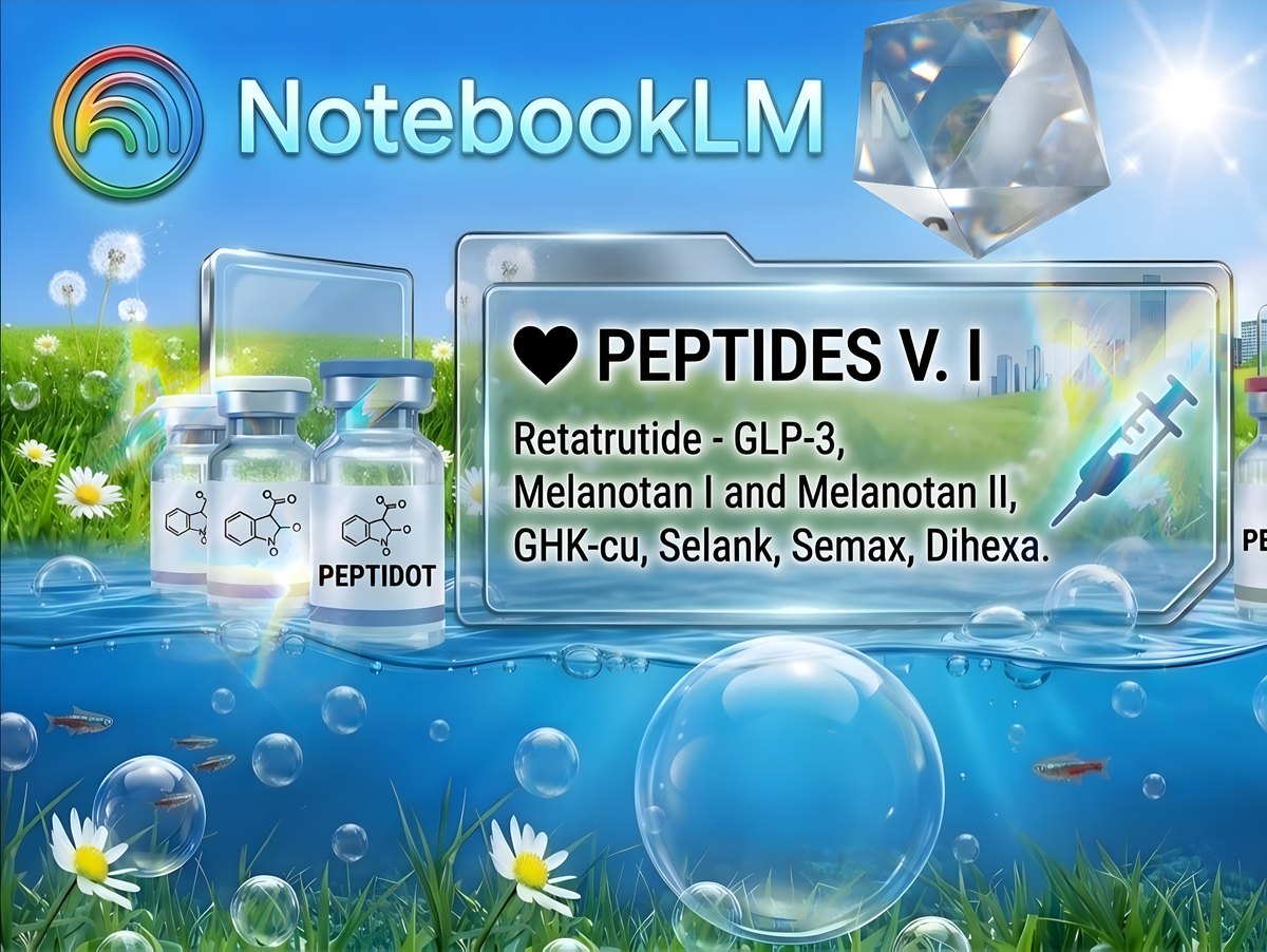 Peptides v. I — Retatrutide, Melanotan, GHK-Cu, Selank, Semax, Dihexa